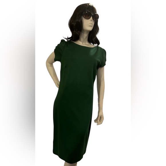 Loft Green Shift Dress - Picture 3 of 3